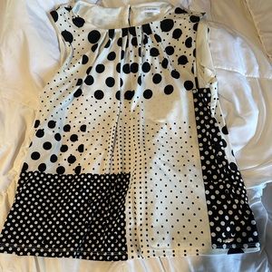 Calvin Klein blouse sleeveless 1x